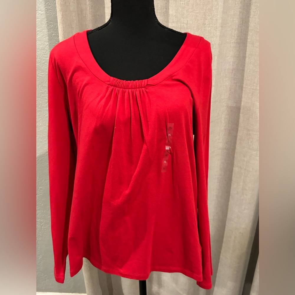 Liz Claiborne Red Women's Top-NWT